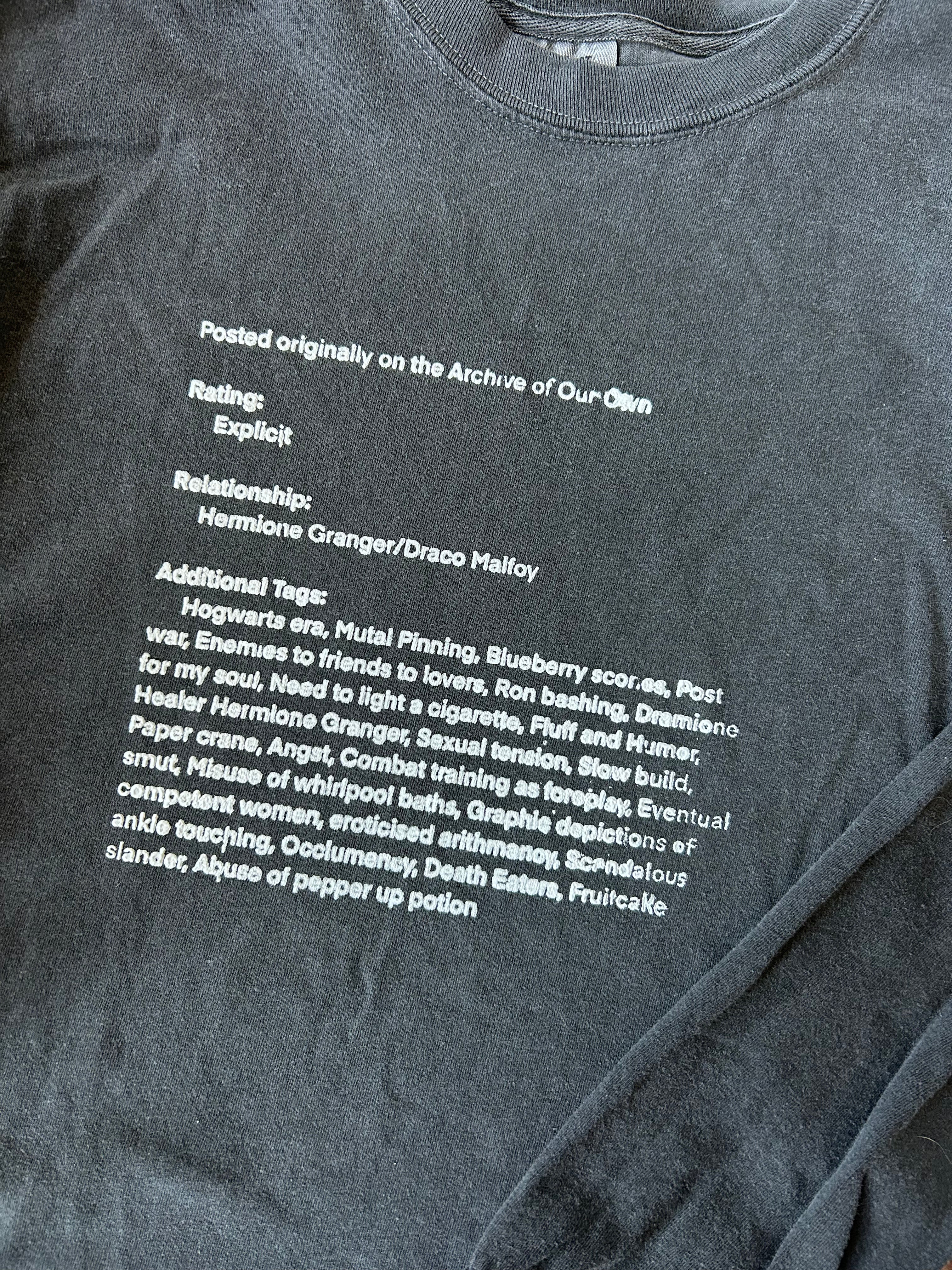 MADE TO ORDER: Dramione Long Sleeve